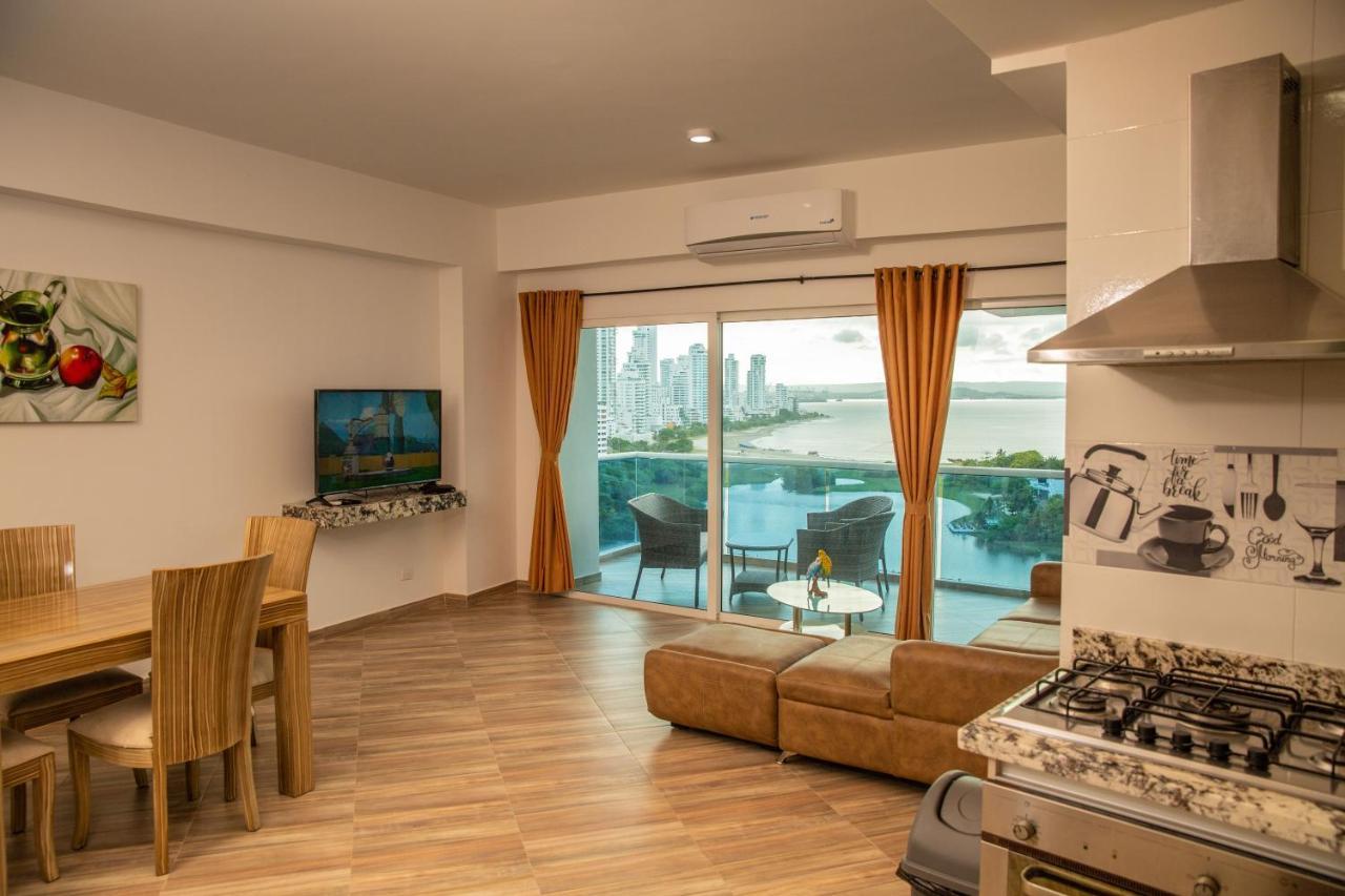 Poseidon Lake Apartments Cartagena Luaran gambar