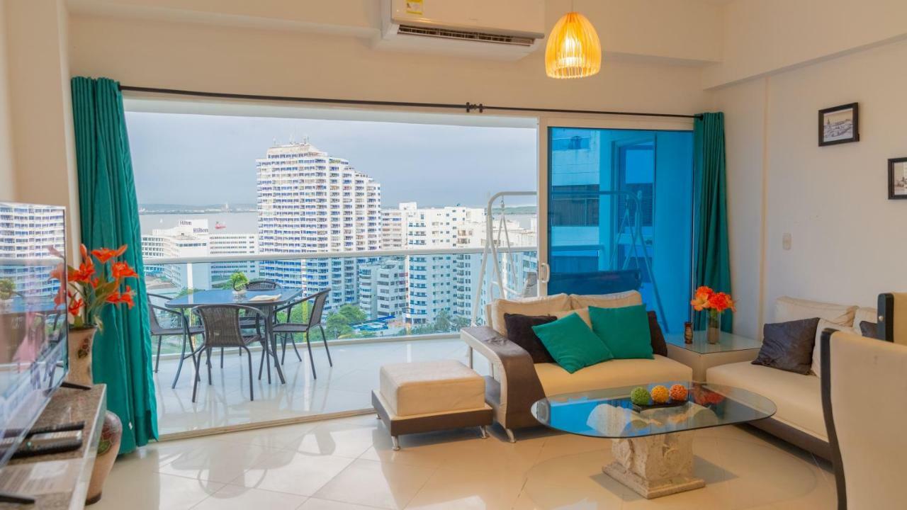 Poseidon Lake Apartments Cartagena Luaran gambar